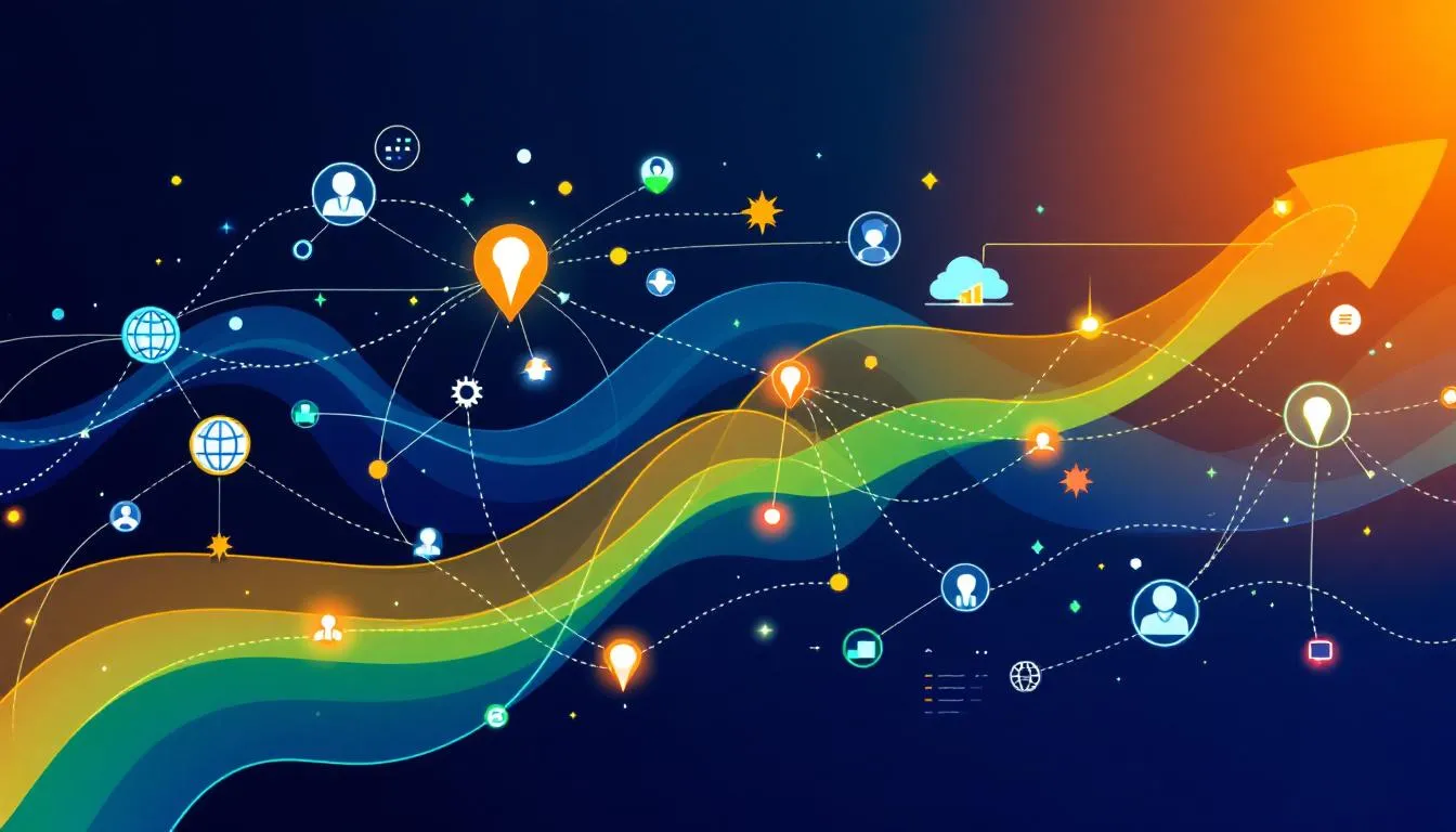 A successful business partnership leading to competitive advantage.